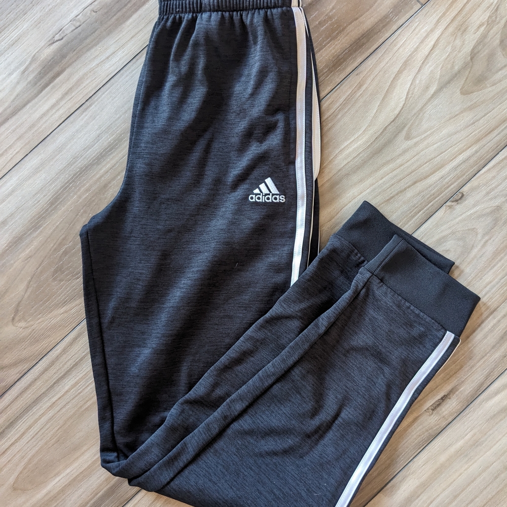 Adidas Kids Black Track Pants
